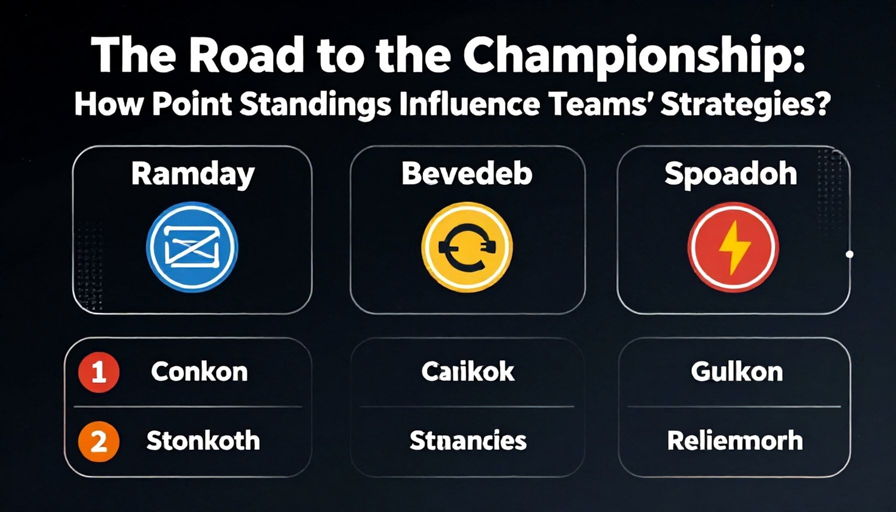 Şampiyonluk Yolu: Puan Durumları Nasıl Takımların Stratejilerini Etkiler?*