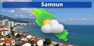 Bugün ve gelecek günler için Samsun hava durumu tahminleri Home