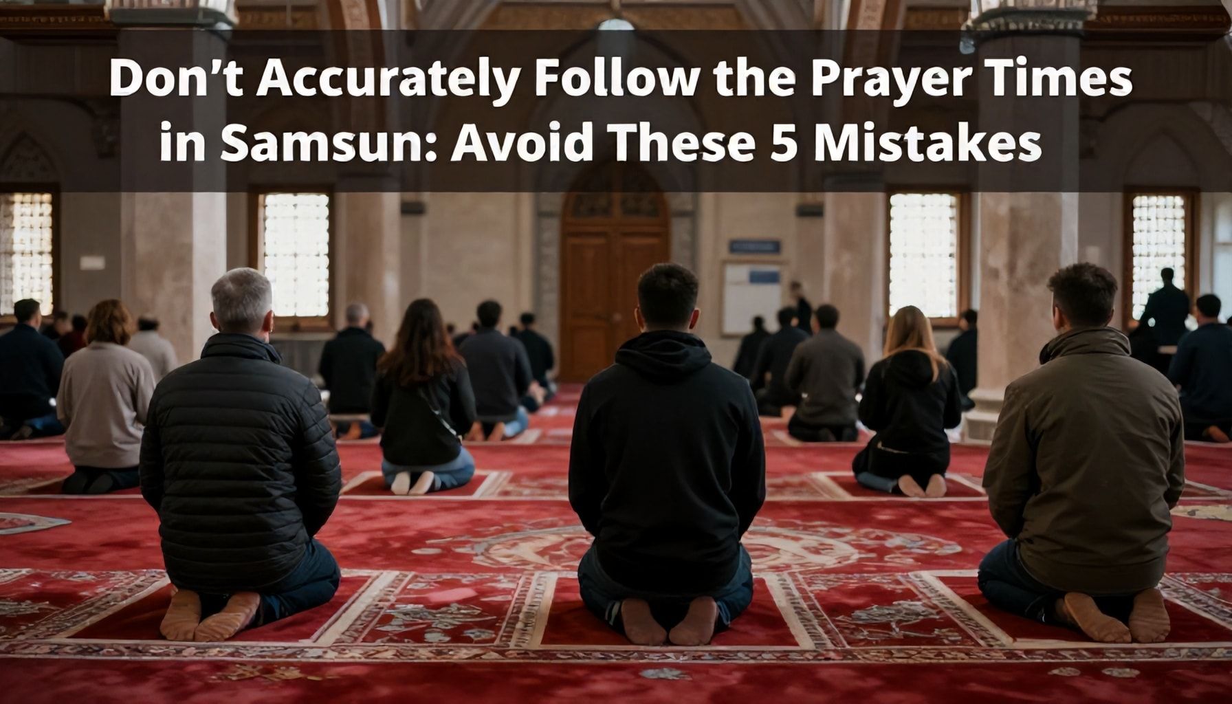 Samsun'da Ezan Vakitlerini Doğru Takip Etmeyin: Bu 5 Yöntemle Hata Yapmayın*