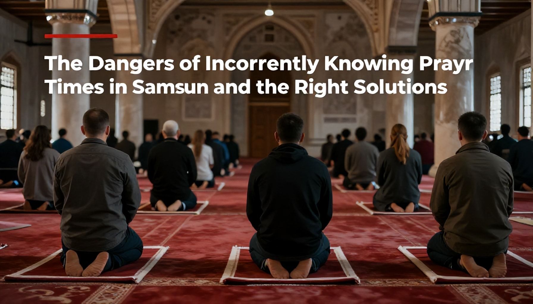 Samsun'da Namaz Vakitlerini Hatalı Bilmekteki Tehlikeler ve Doğru Çözümler*