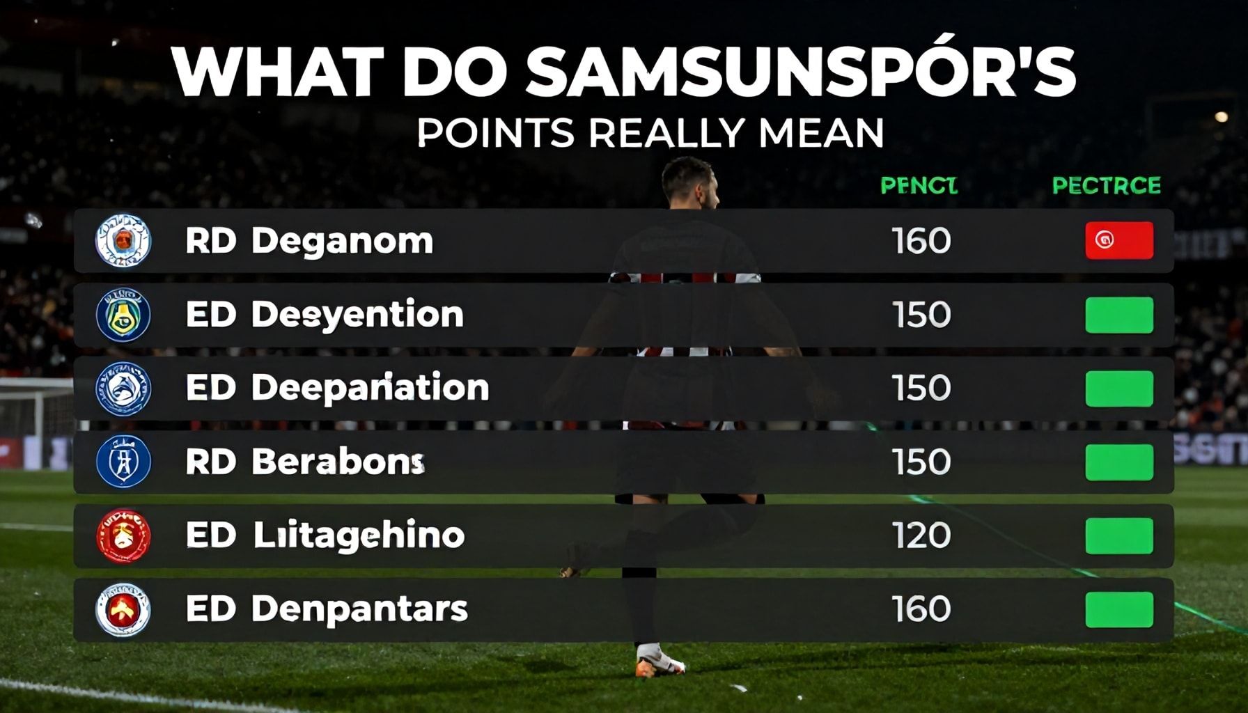 Samsunspor'un Puan Durumları Gerçekten Ne Anlama Geliyor?*