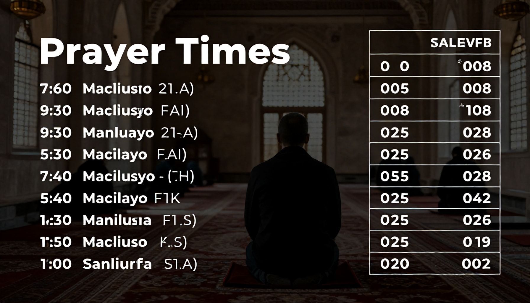 Şanlıurfa Namaz Vakitleri: Neden Güvenilir Bir Kaynağa İhtiyacınız Var?*
