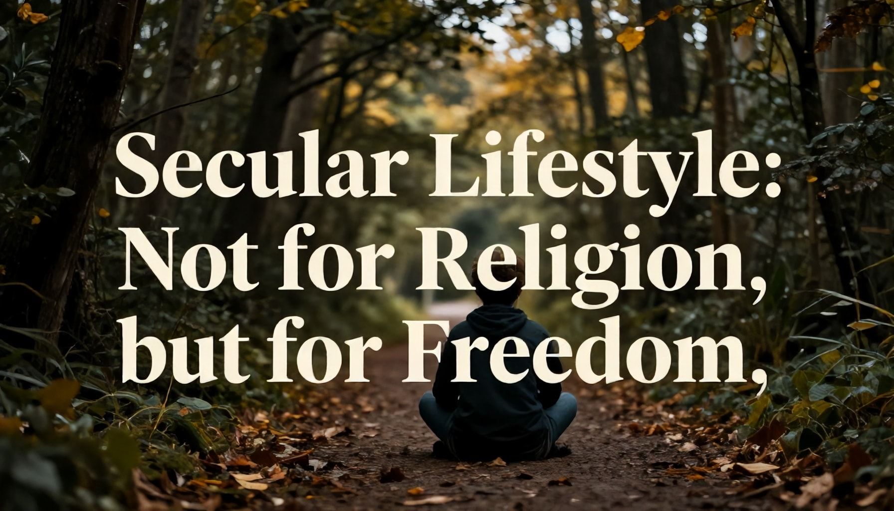 Seküler Yaşam Tarzı: Din İçin Değil, Özgürlük İçin*