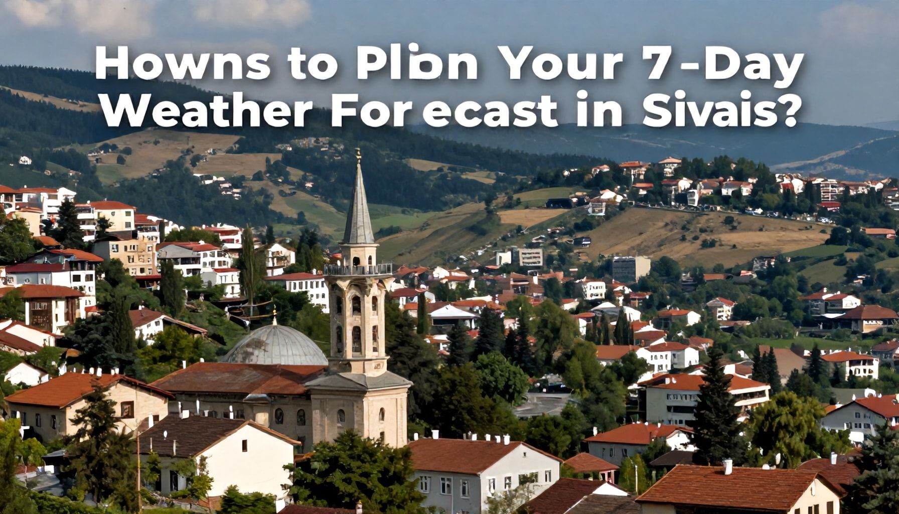 Sivas Hava Durumu: 7 Günlük Tahminlerinizi Nasıl Planlayın?*
