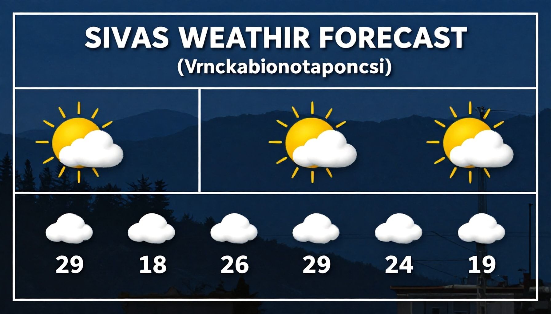 Sivas Hava Durumu: Neden Doğru Tahminler Önemli?*