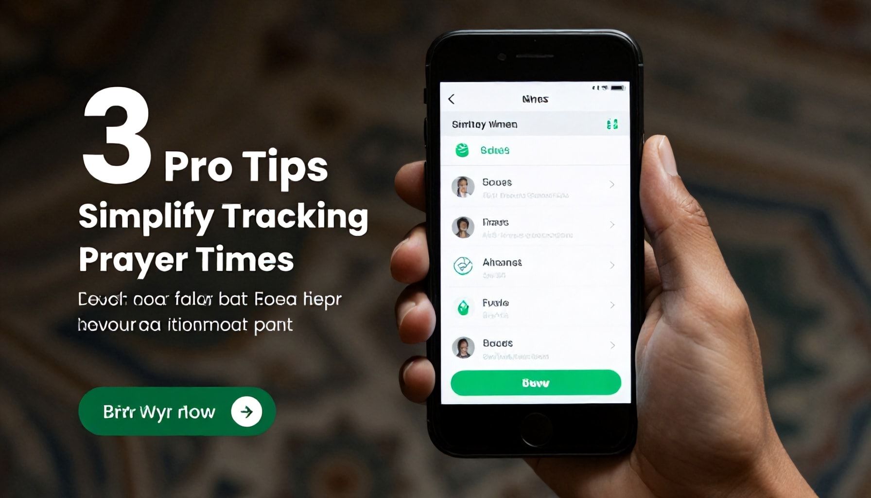 Sivas Namaz Vakitlerini Takip Etmeyi Basitlaştıran 3 Pro Tip"*
