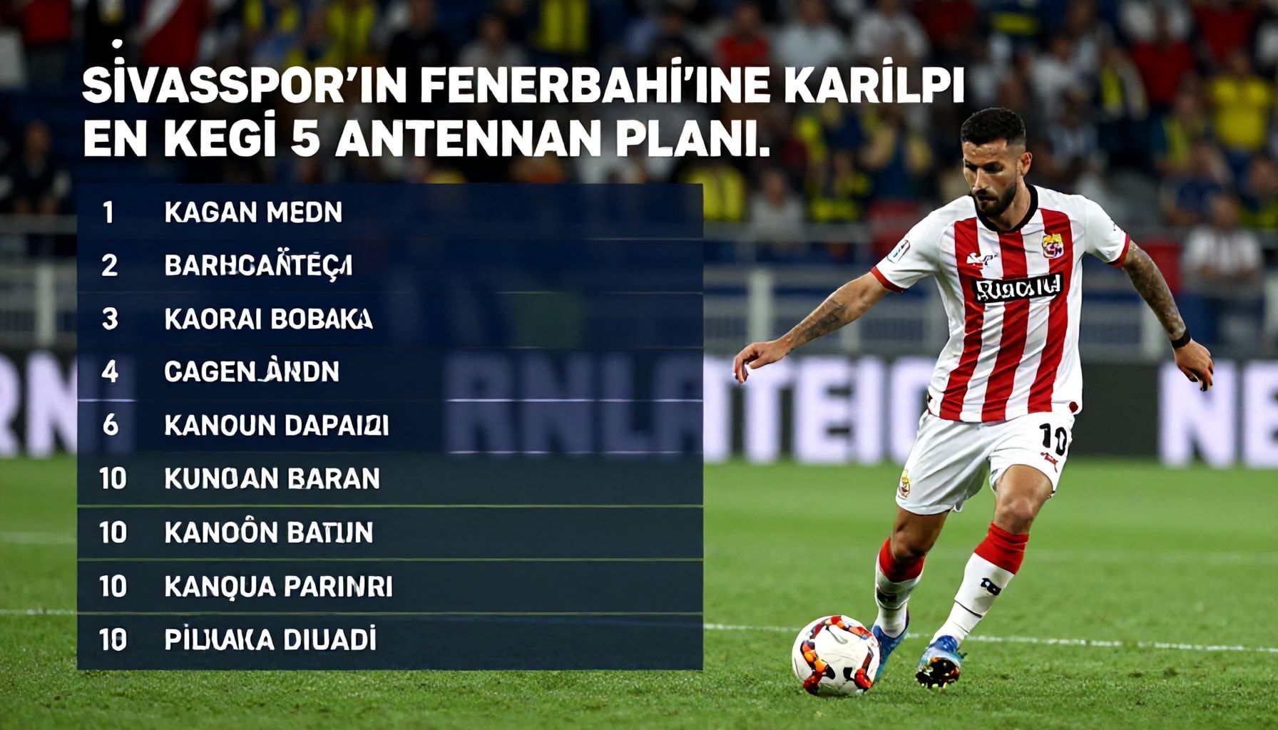 Sivasspor'un Fenerbahçe'ye Karşı En İyi 5 Antrenman Planı: Gelişiminiz İçin Rehberlik
