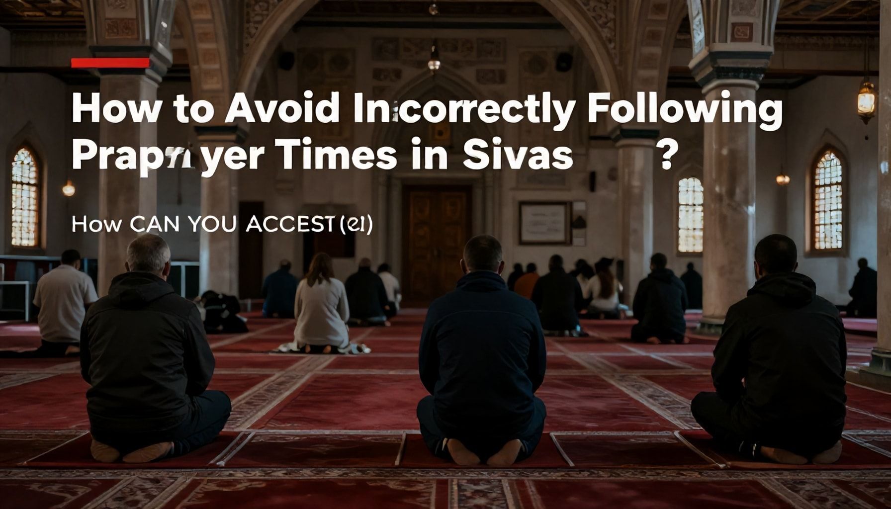 Sivas’ta İbadet Saatlerini Hatalı Takip Etmeyin: Doğru Bilgiye Nasıl Ulaşırsınız?*