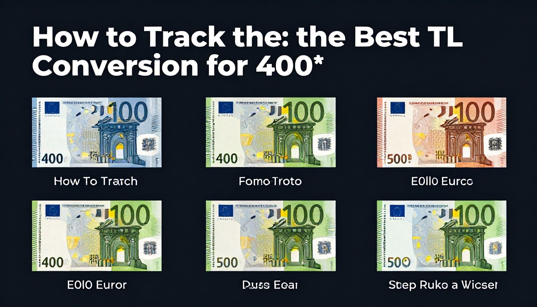Step-by-Step Guide: How to Track the Best TL Conversion for 400 Euros*