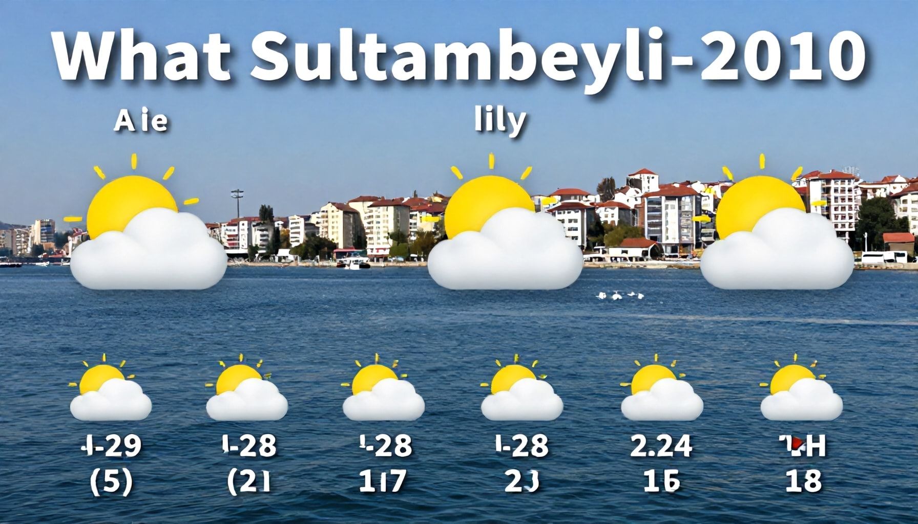 Sultanbeyli’de Bugünkü Hava Nasıl? 5 Dakikada Anlattık*