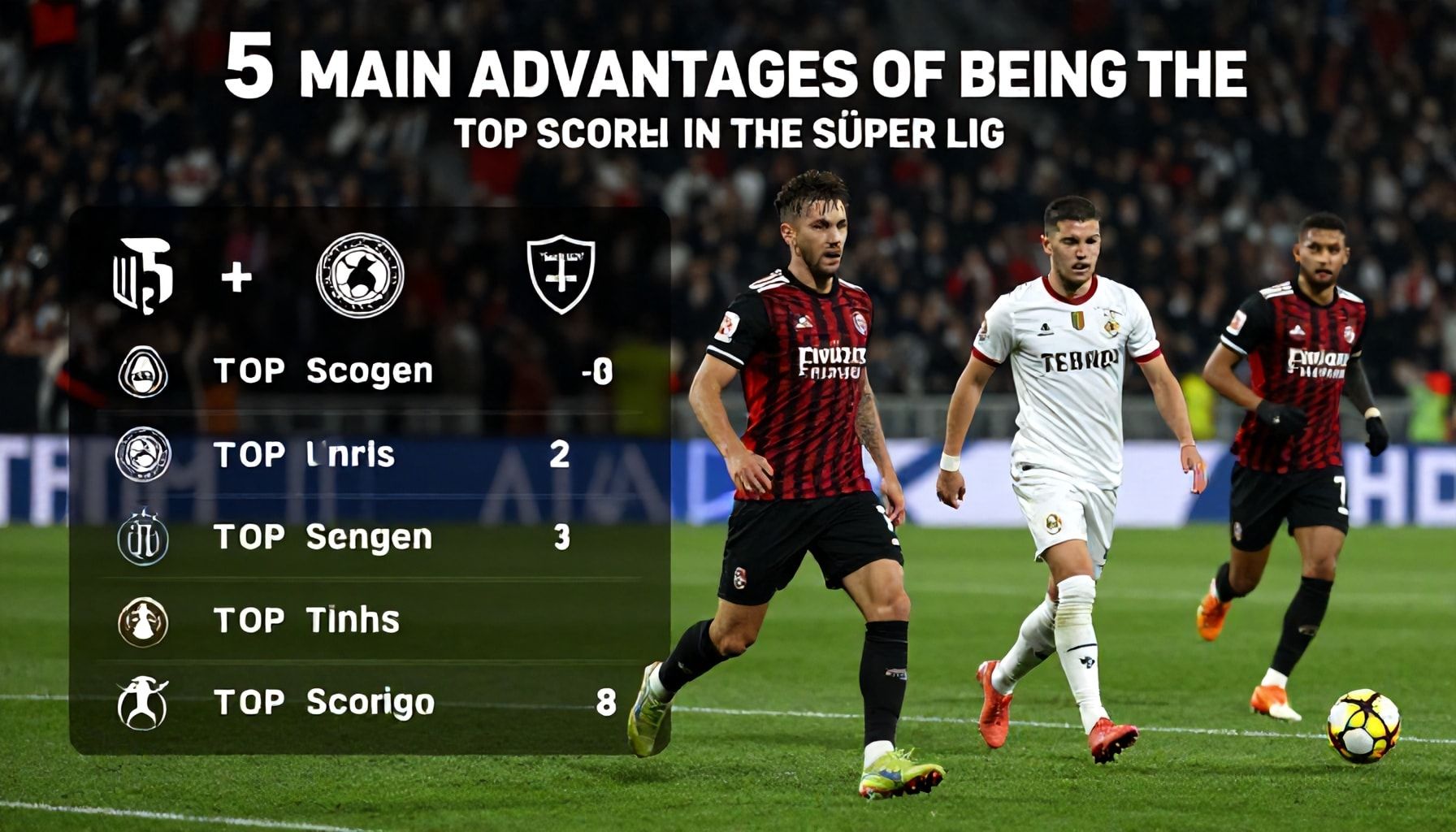 Süper Lig'de Gol Kralı Olmanın 5 Ana Avantajı*