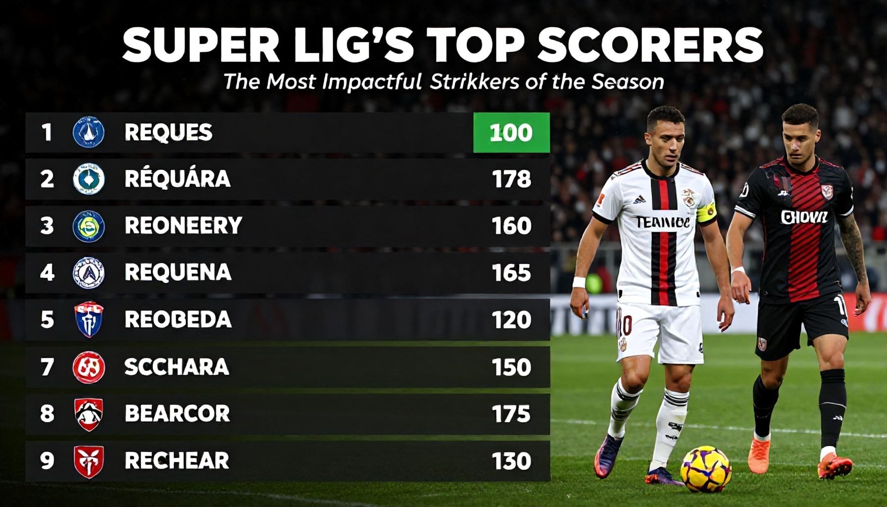 Süper Lig'in Gol Kralları: Sezonun En Etkili Forvetleri*