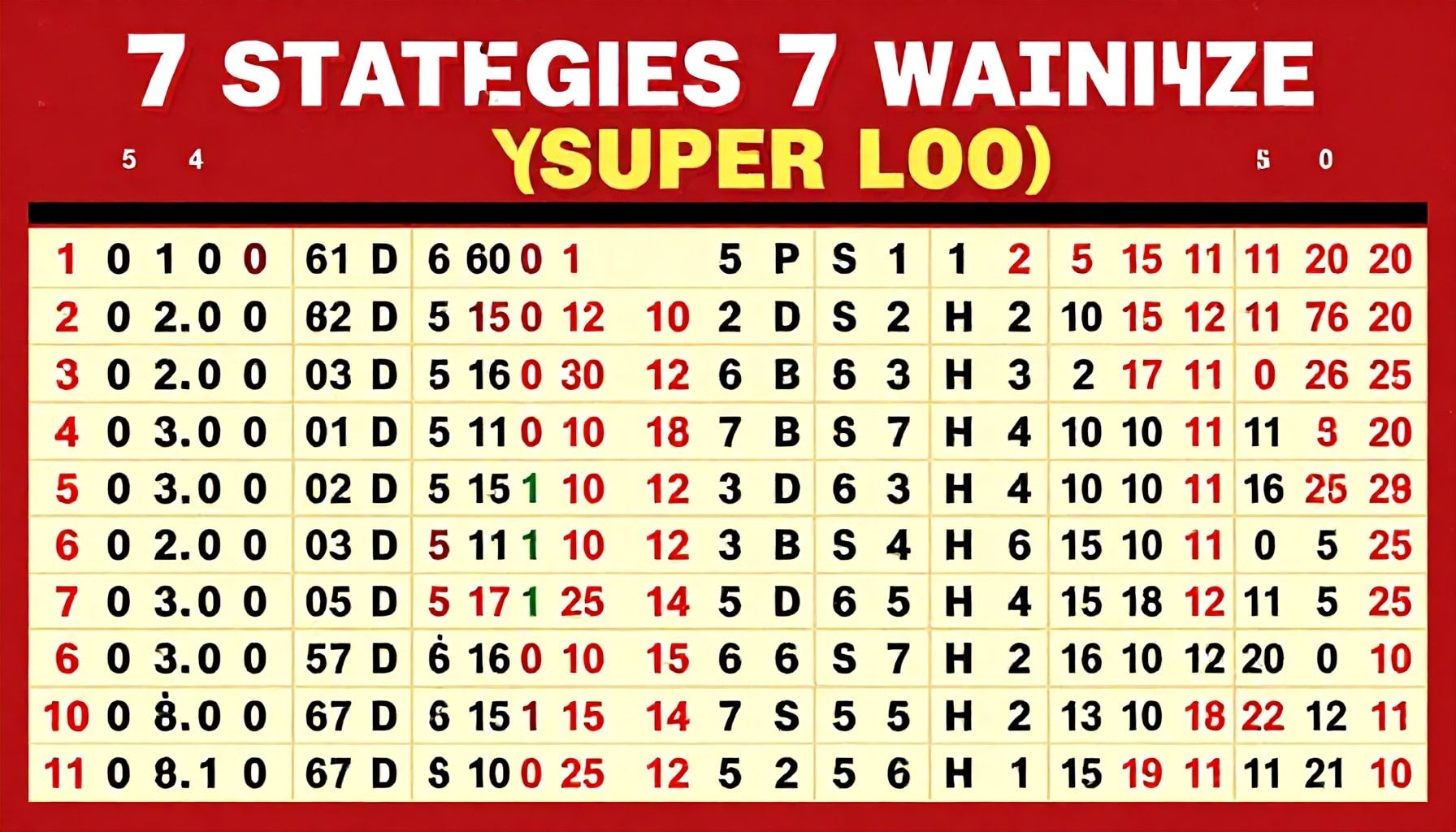 Süper Loto Kazançlarınızı Maksimize Eden 7 Strateji*