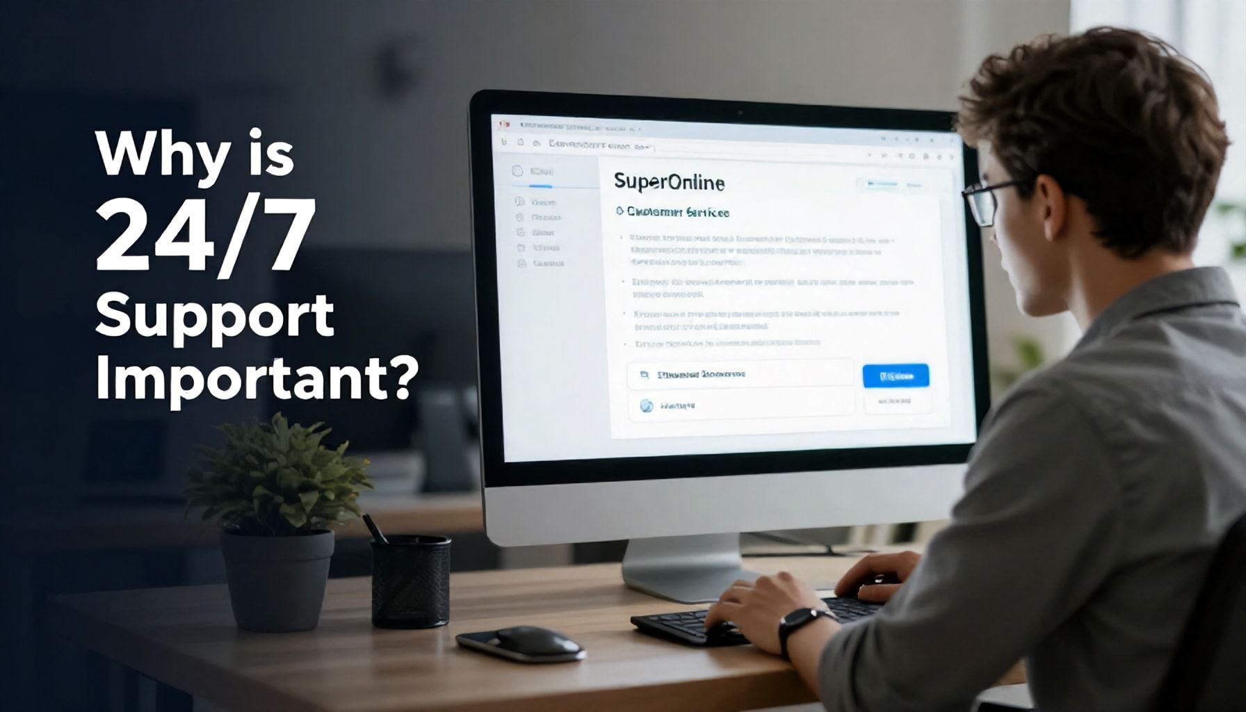 SüperOnline Müşteri Hizmetleri: Neden 24/7 Destek Önemli?*