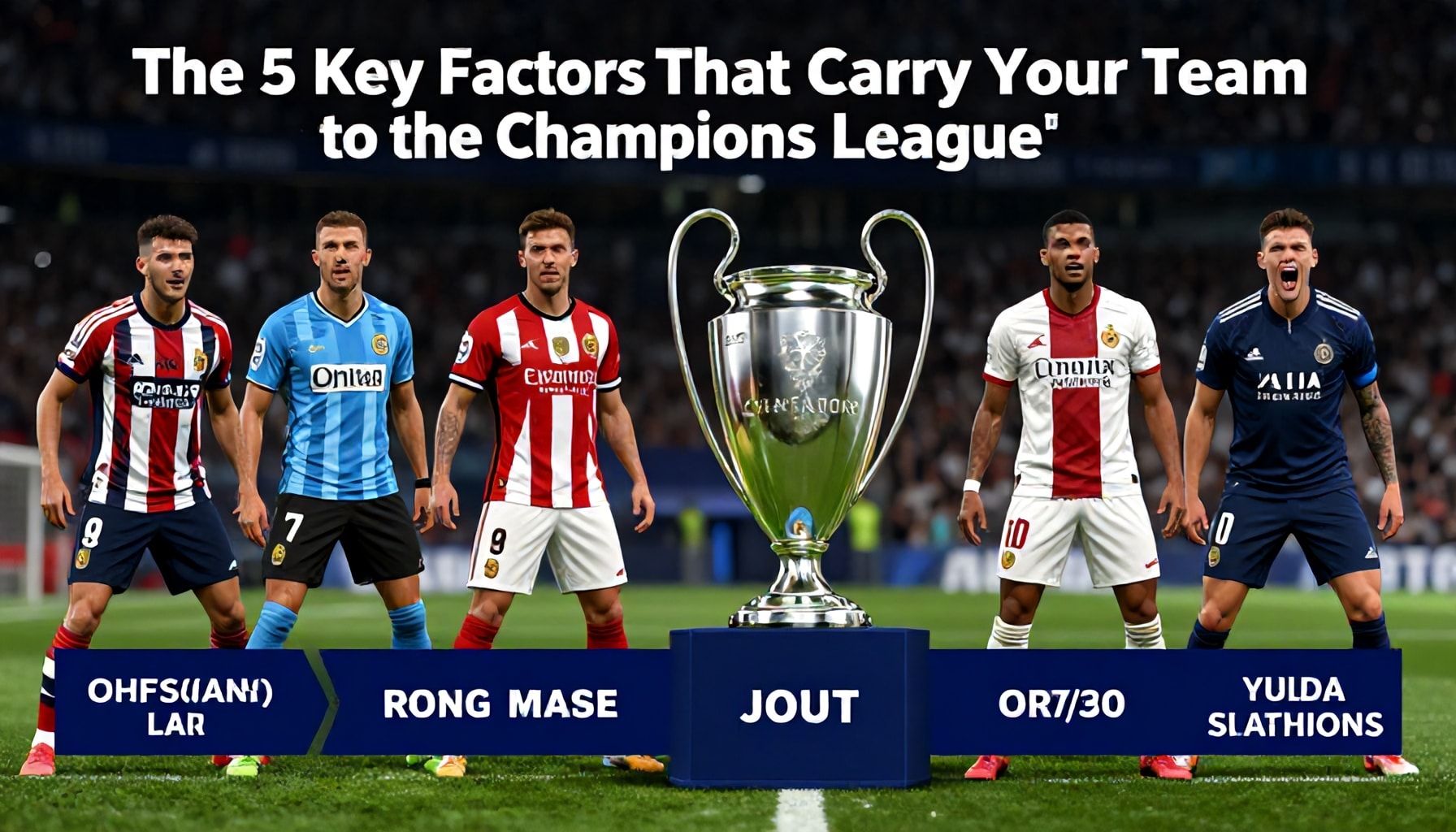 Takımınızı Şampiyonlar Ligi'ne Taşıyan 5 Ana Faktor*