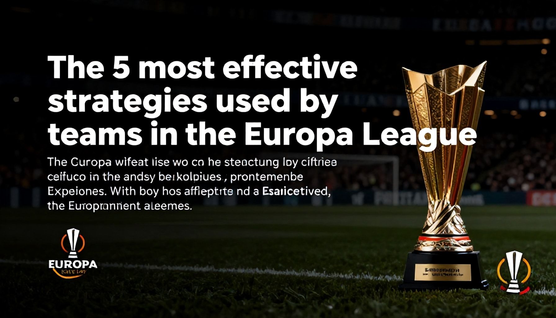 Takımların Avrupa Ligi'de kullandığı 5 en etkili strateji*