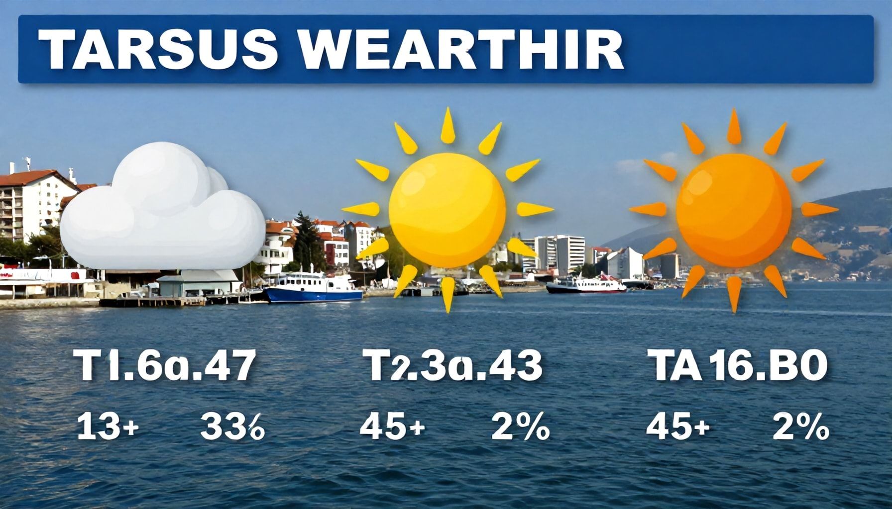 Tarsus Hava Durumu: Güncel ve Dikkat Çekici Hava Tahminleri*