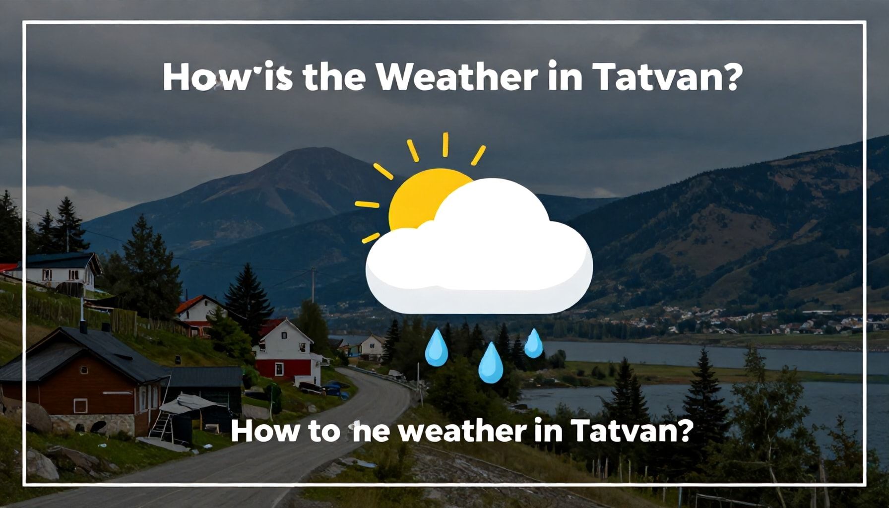 Tatvan Hava Durumu Nasıl Kontrol Edilir? (How-to)*