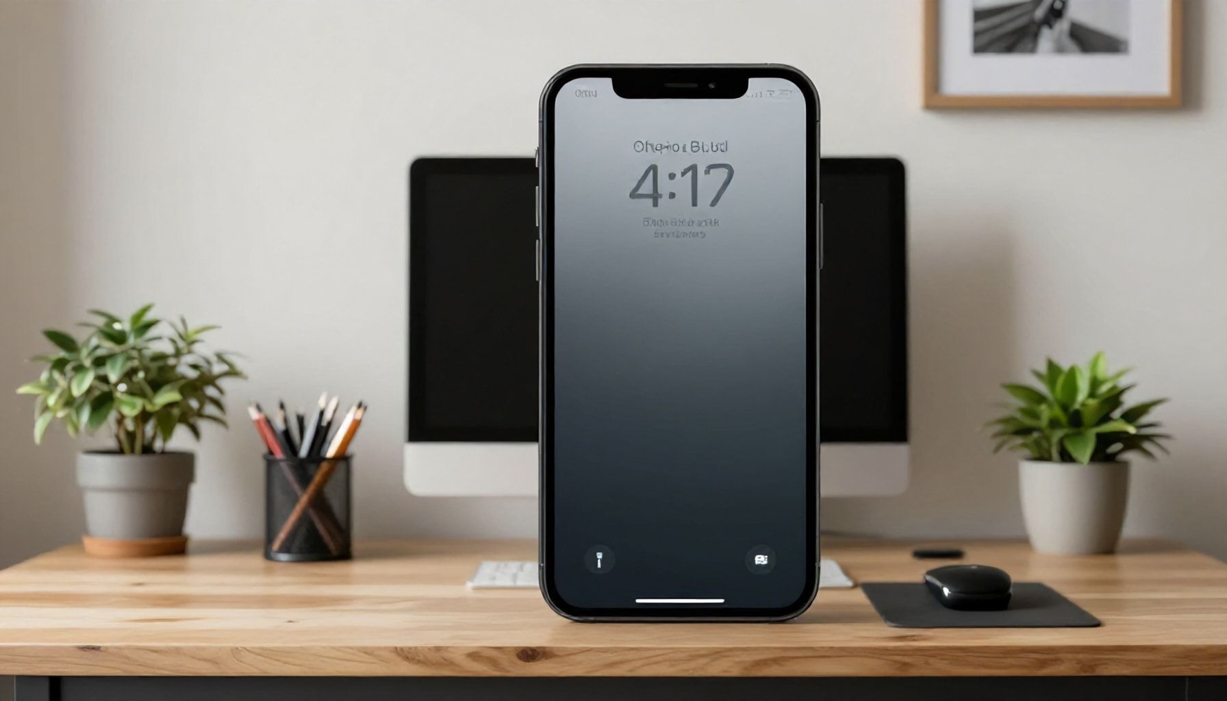 Telefon Duvar Kağıdı ile Düzenli ve Stille Bir Çalışma Alanı Oluşturun*