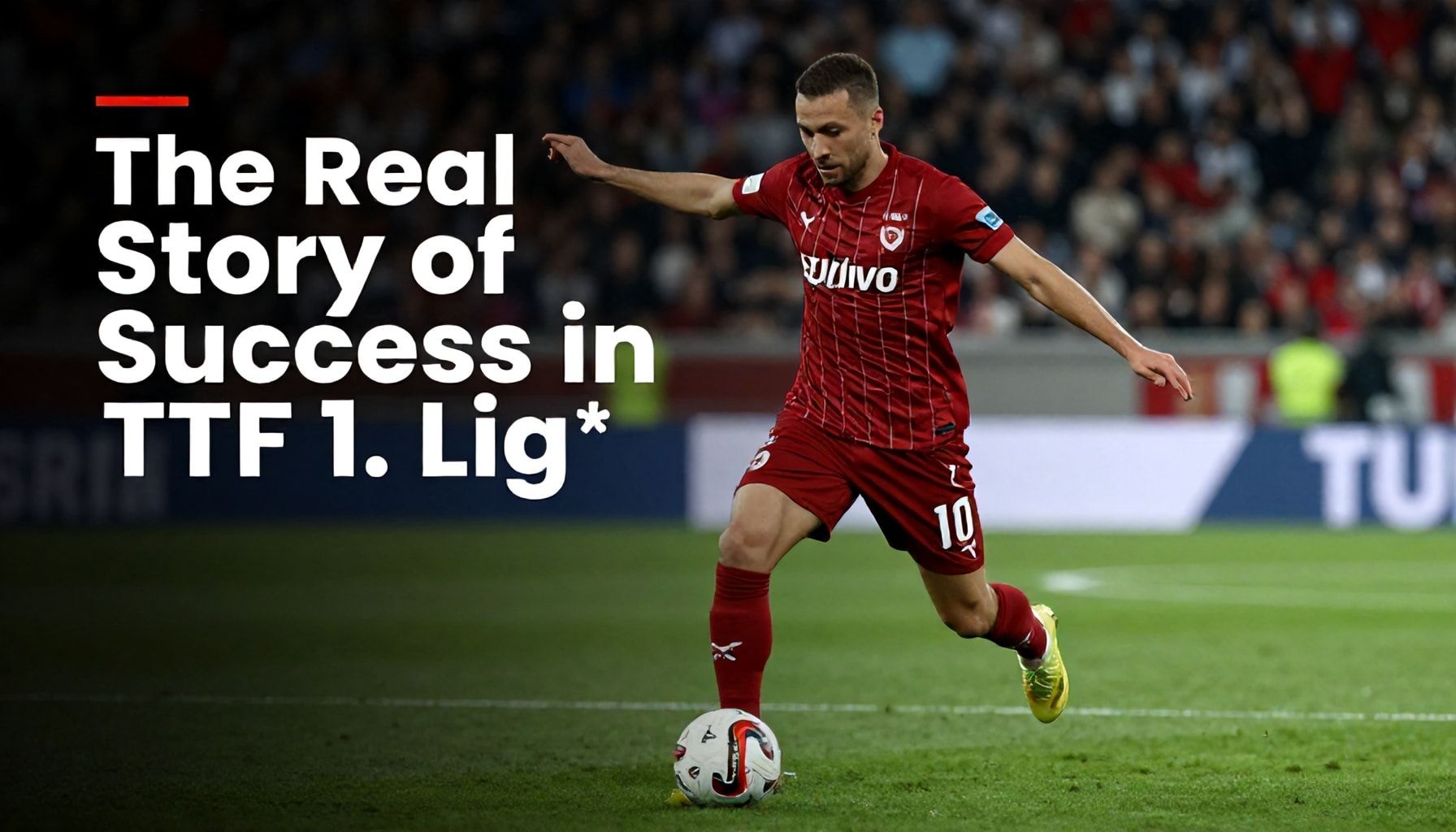 TFF 1. Lig'de Başarılı Olmanın Gerçek Hikayesi*