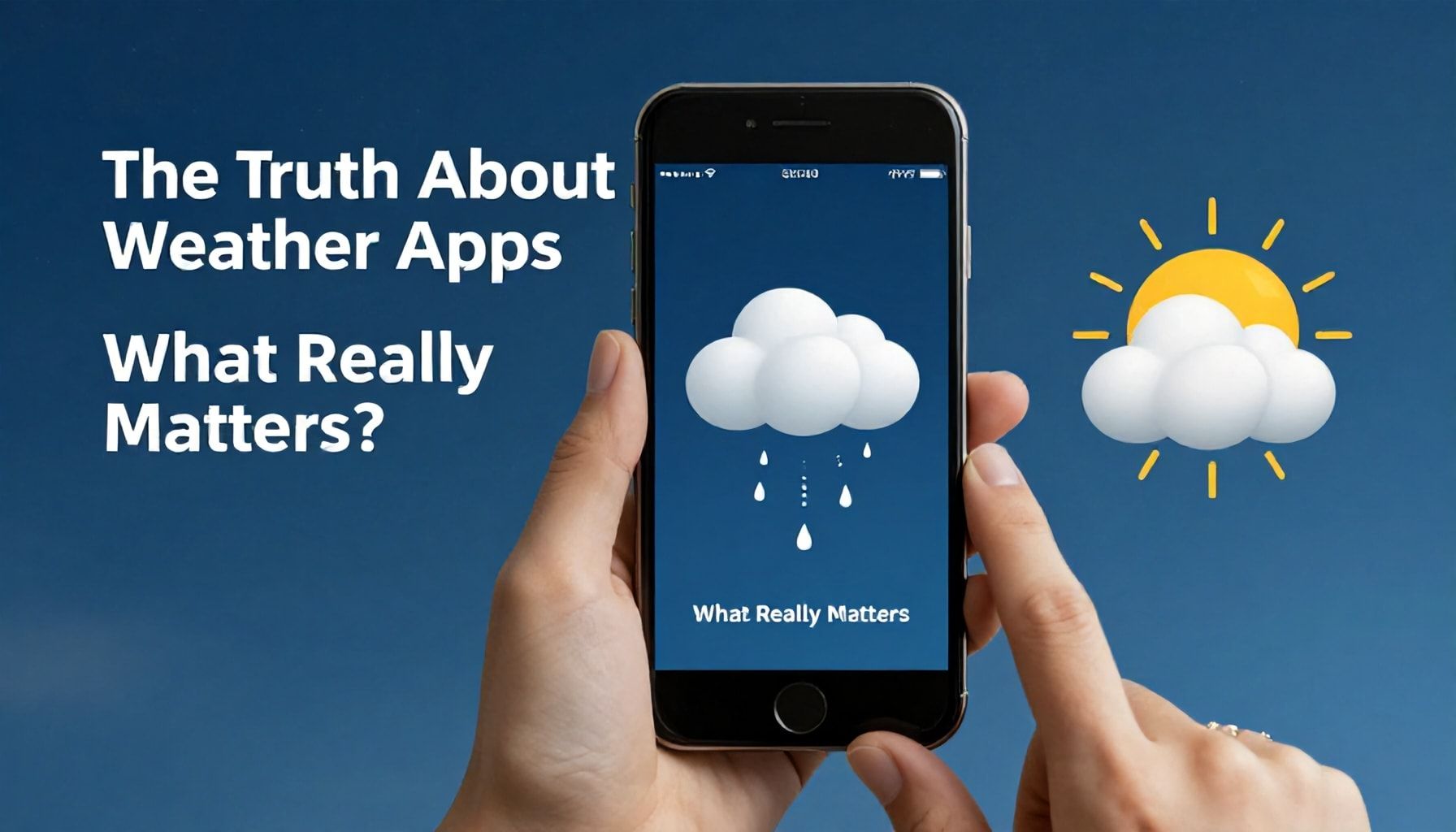 The Truth About Hava Durumu Uygulamaları: Neyin gerçekten önemli?*