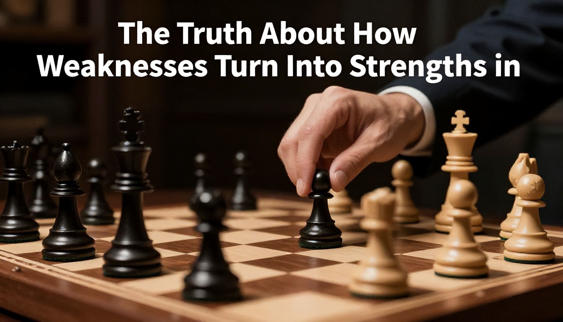 The Truth About How Weaknesses Become Strengths in Chess*