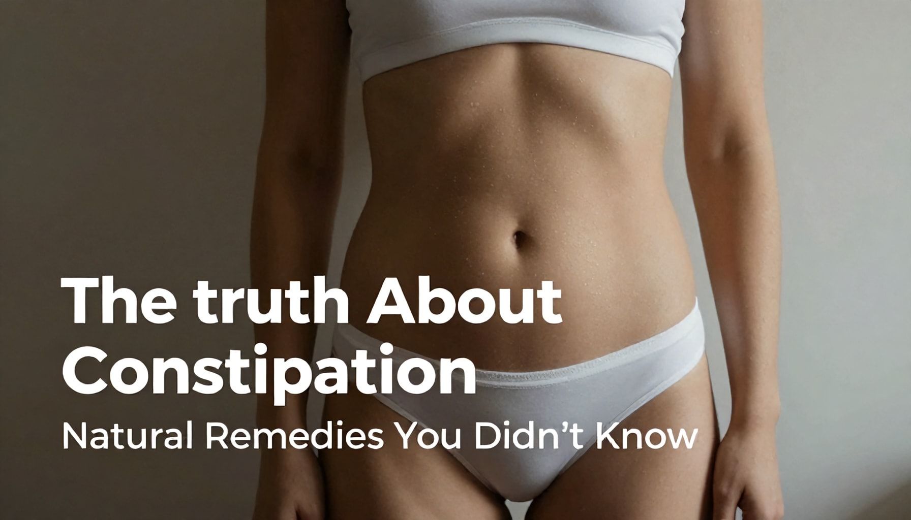 The Truth About Kabızlık: Bilmediğiniz Doğal Tedaviler"*