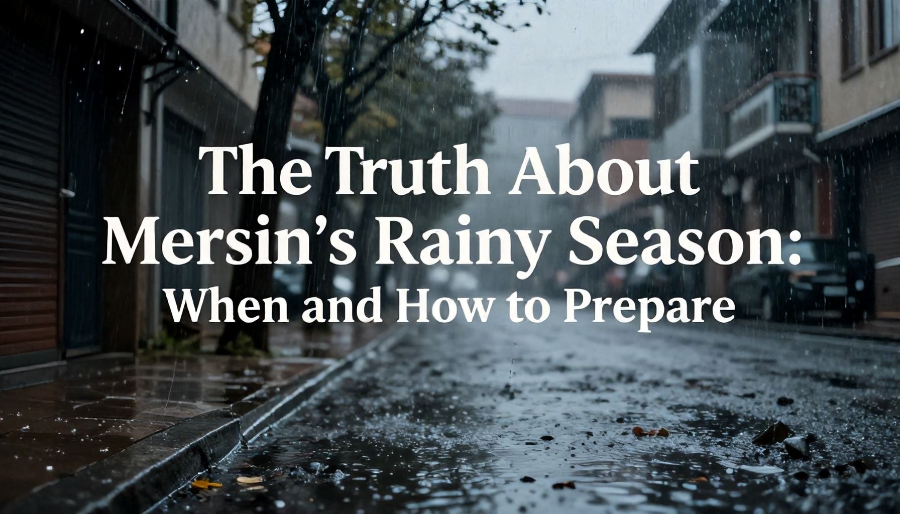 The Truth About Mersin’s Rainy Season: When and How to Prepare*