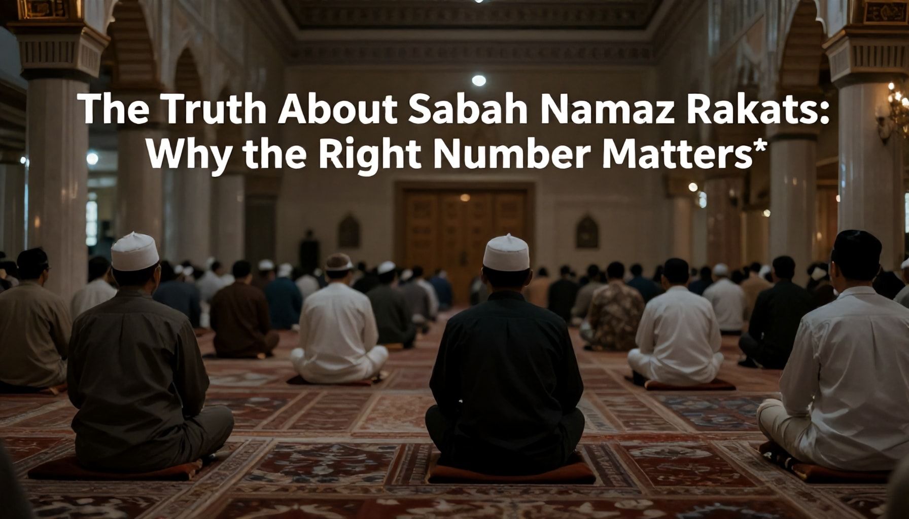 The Truth About Sabah Namaz Rakats: Why the Right Number Matters*