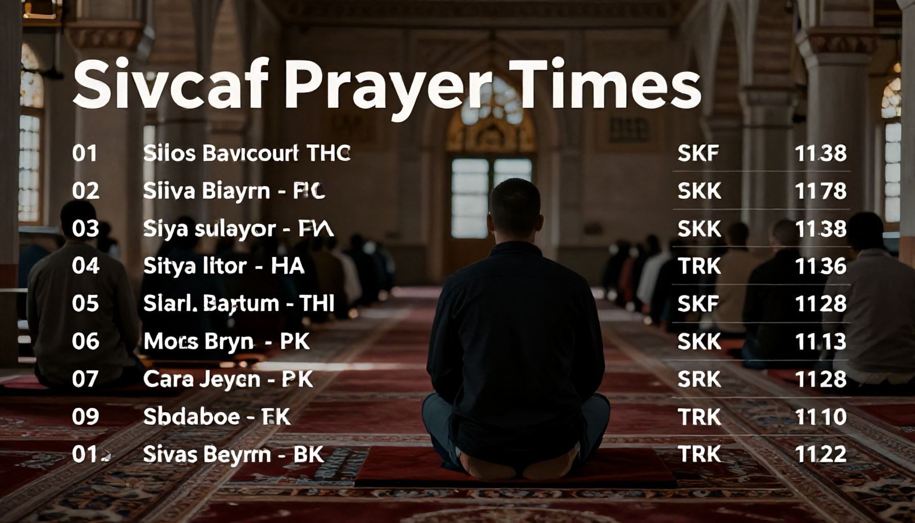 The Truth About Sivas Namaz Vakitleri: Common Myths Debunked"*