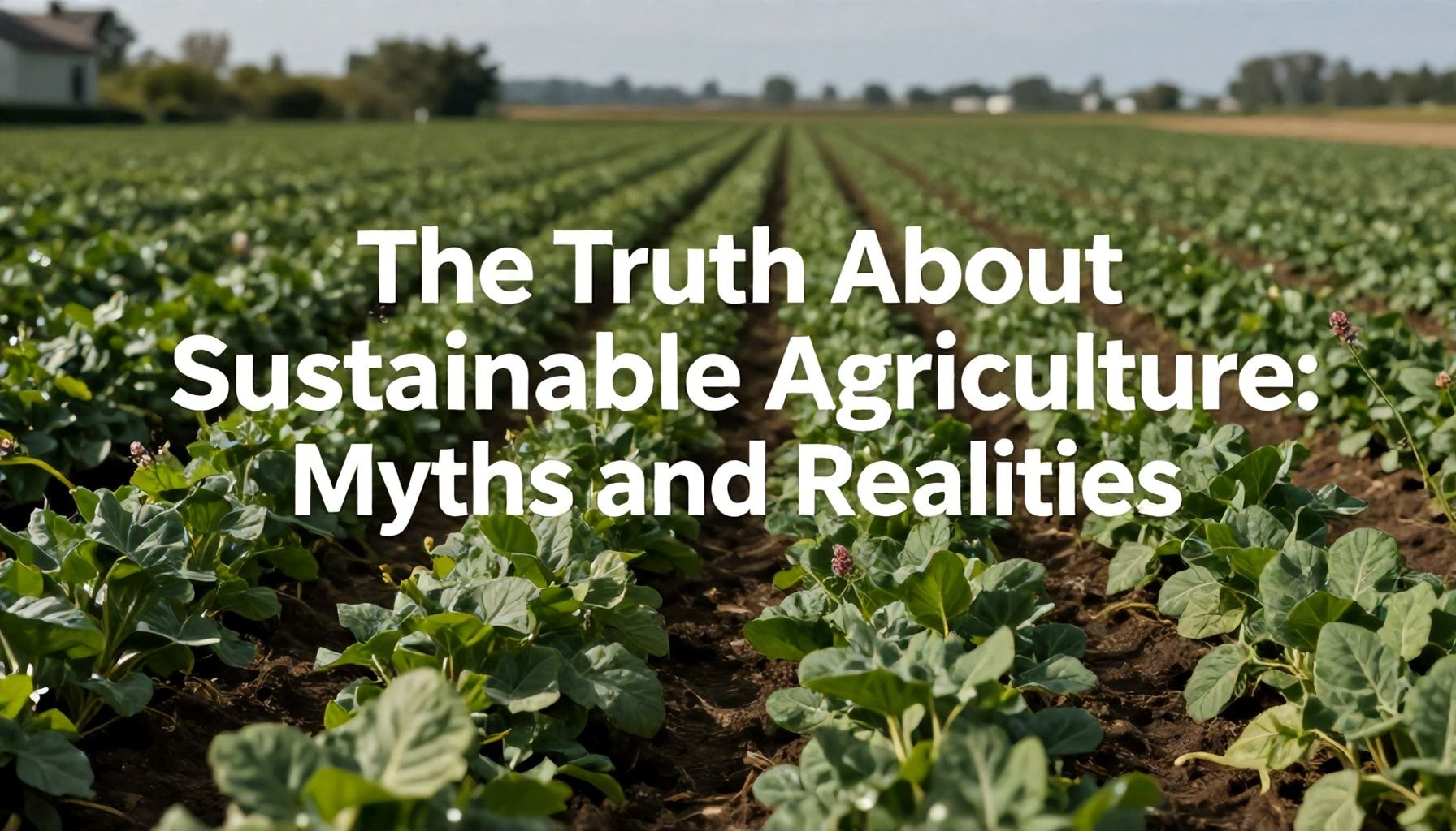 The Truth About Sürdürülebilir Tarım: Mitler ve Gerçekler*