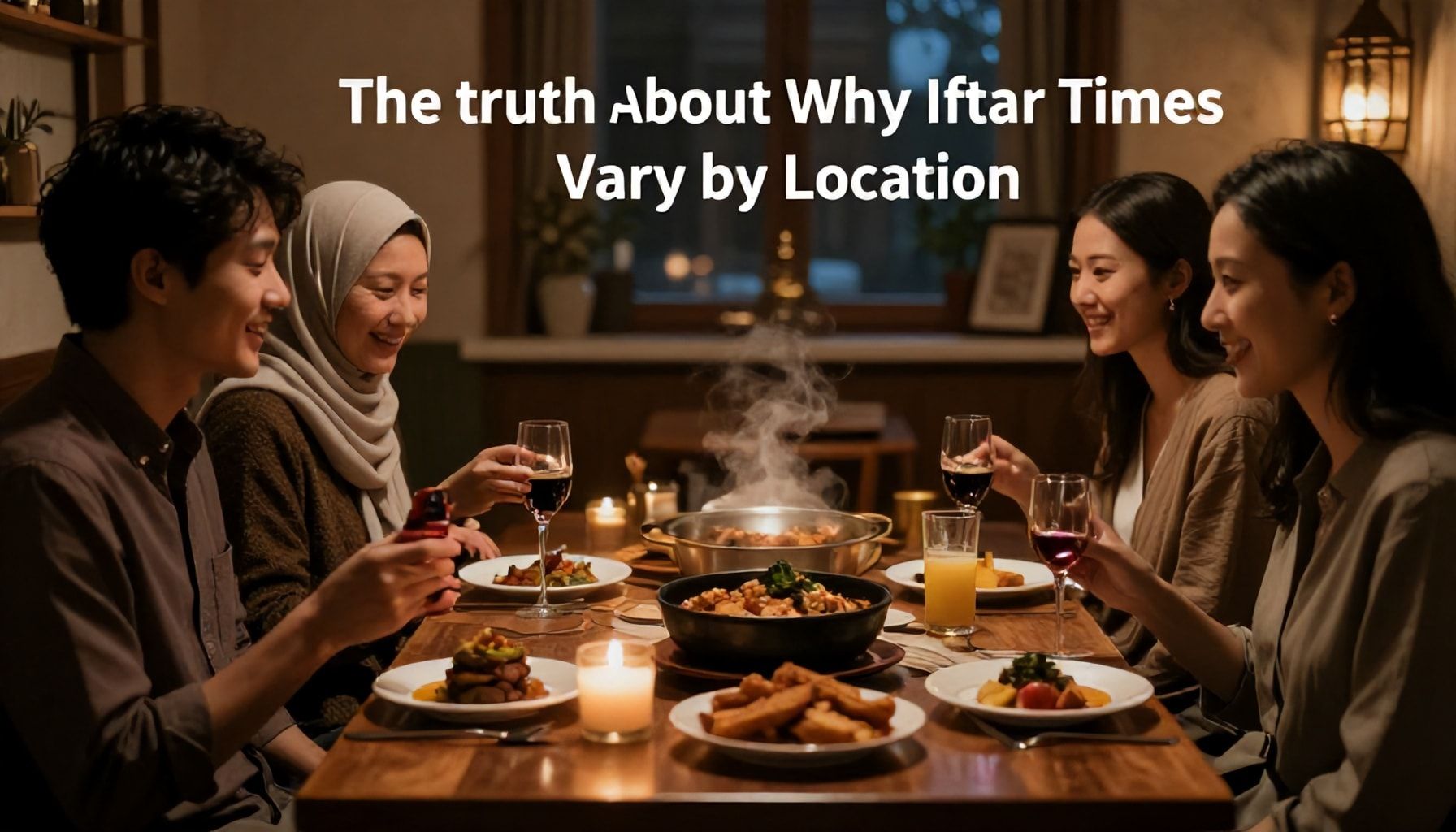 The Truth About Why Iftar Times Vary by Location*