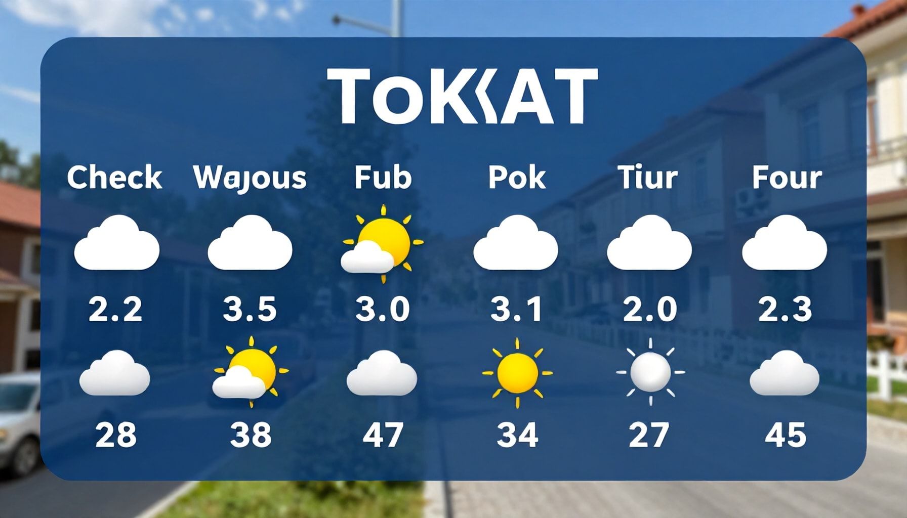 Tokat Hava Durumu: Güncel Hava Durumunu Kontrol Edin ve Planlarınızı Düzenleyin*
