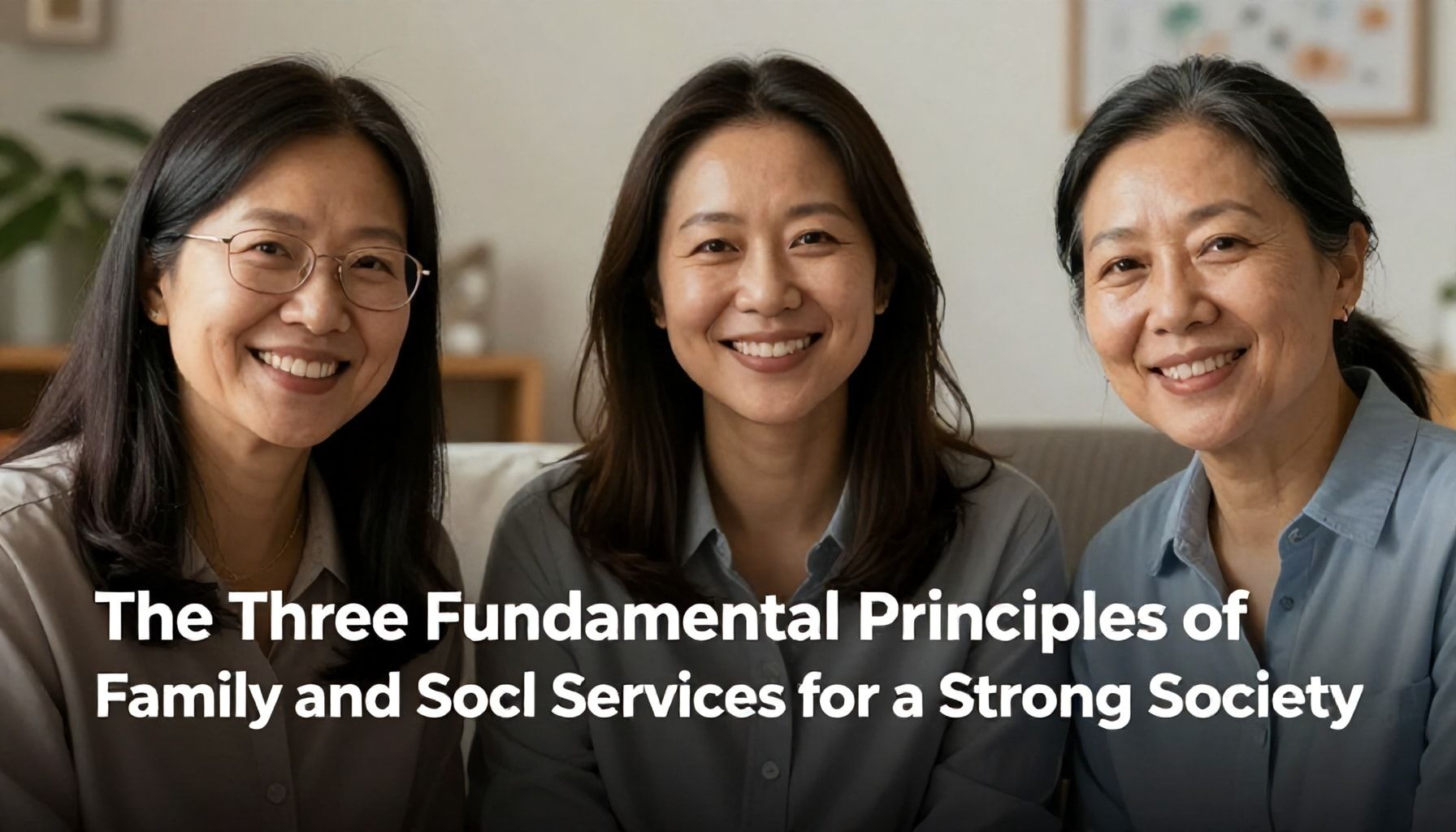 Toplumun Güçlü Olması İçin Aile ve Sosyal Hizmetlerin 3 Temel Prensibi*