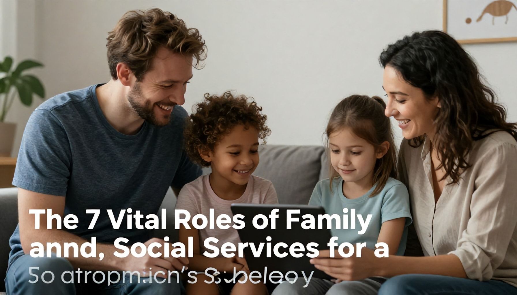 Toplumun Güçlü Olması İçin Aile ve Sosyal Hizmetlerin 7 Hayati Rolü*