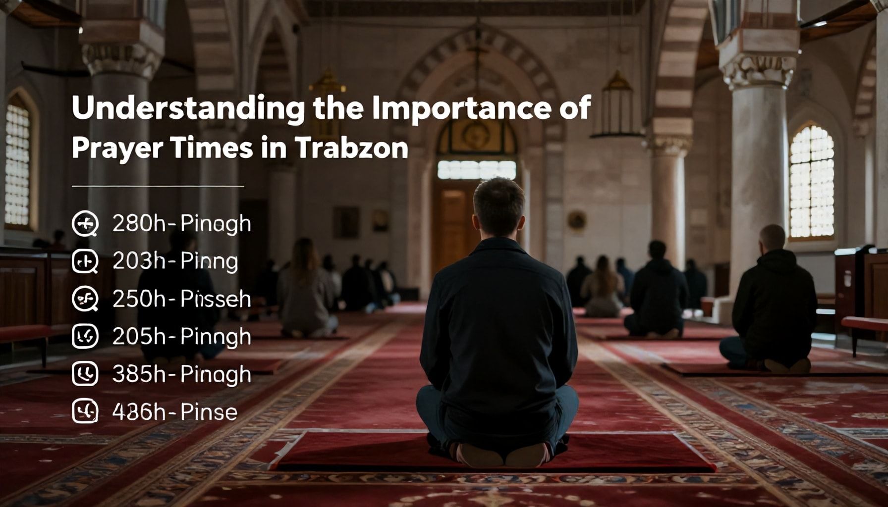 Trabzon'da Namaz Vakitlerinin Önemini Anlamak: Düzenli Ibadetin Faydaları*