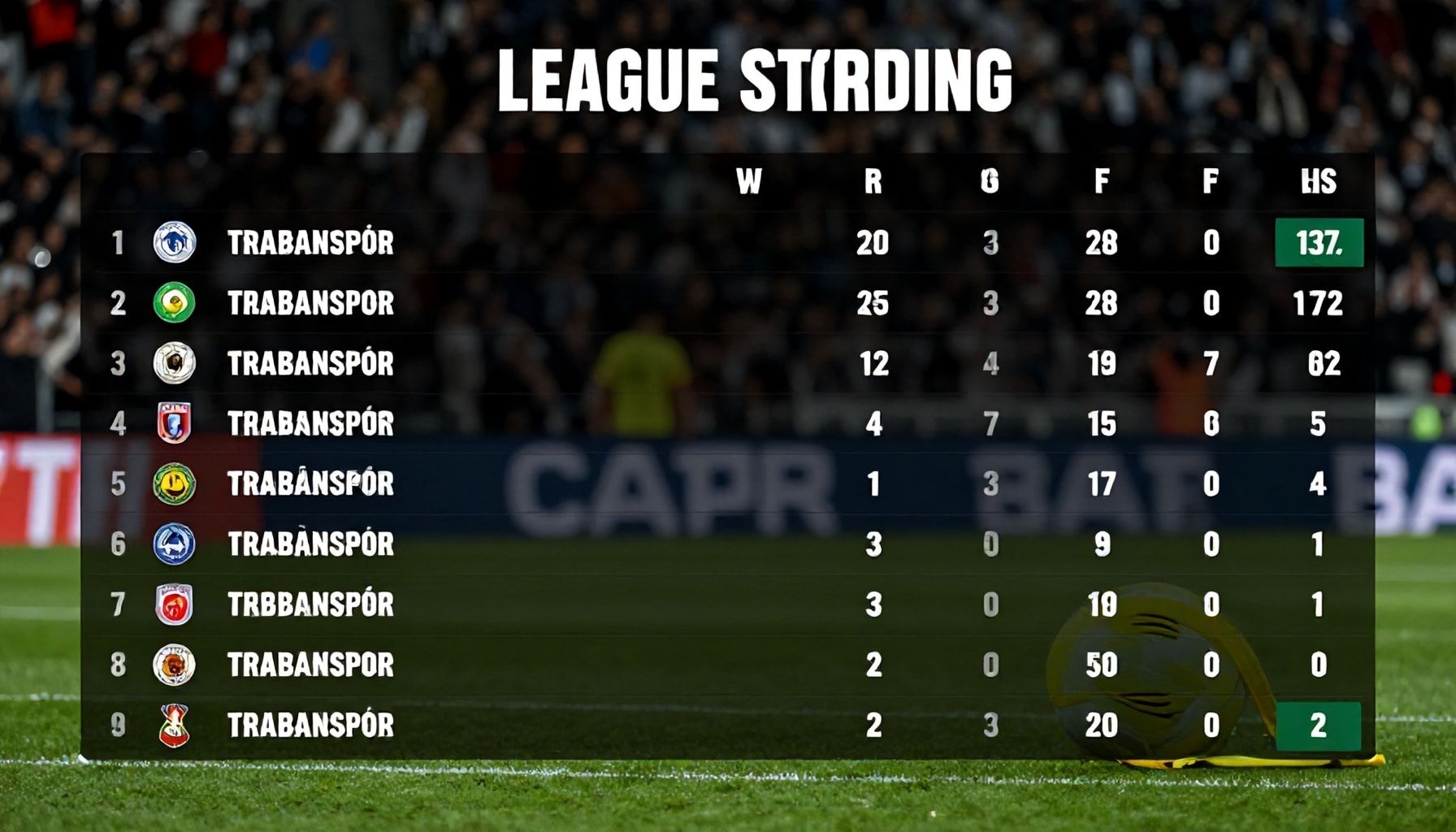 Trabzonspor'un Ligdeki Sıralaması: Bu Sezonun Anahtarı Nedir?*