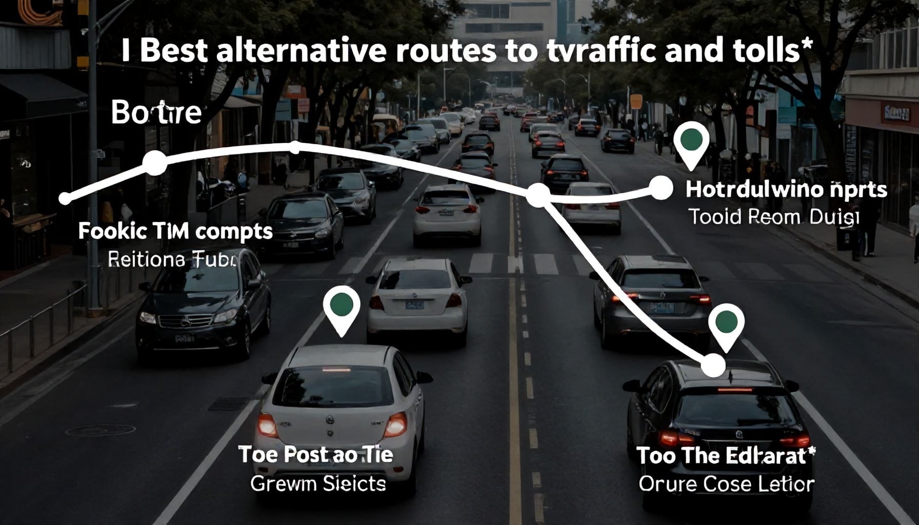 Trafikten ve Ücretlerden Kurtulmak İçin 4 En İyi Alternatif Yol*