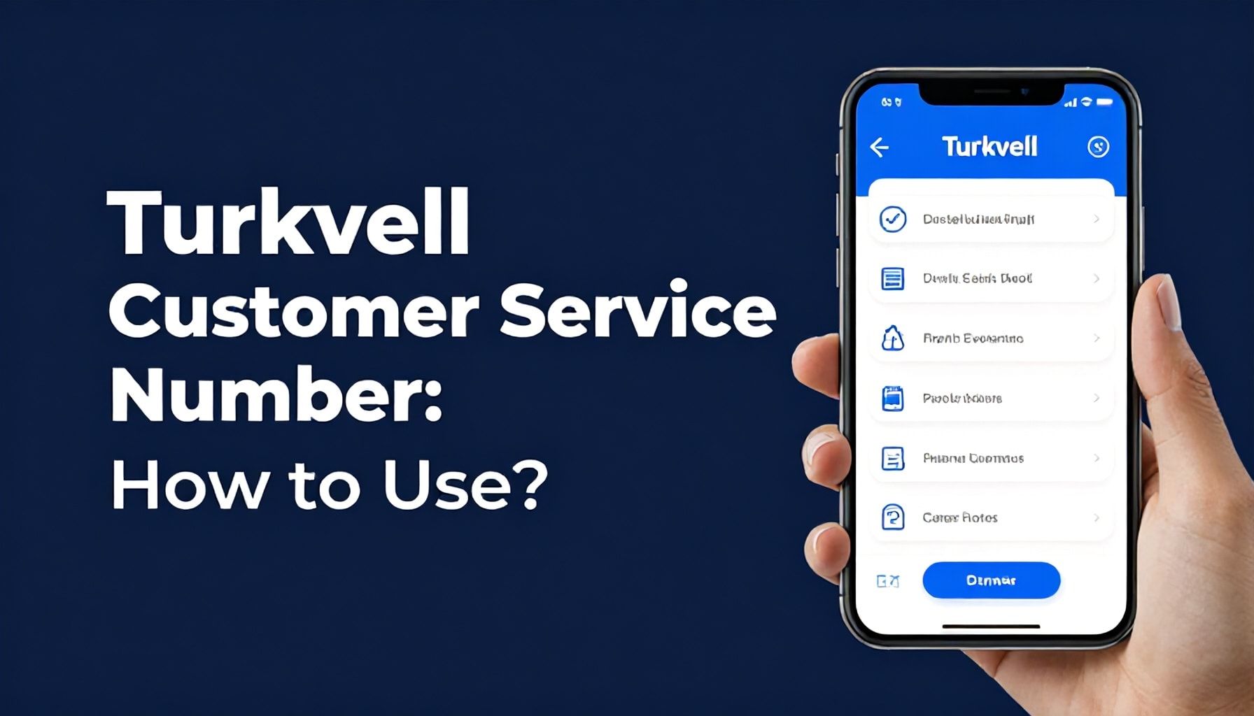 Turkcell Müşteri Hizmetleri Numarası: Nasıl Kullanılır?*