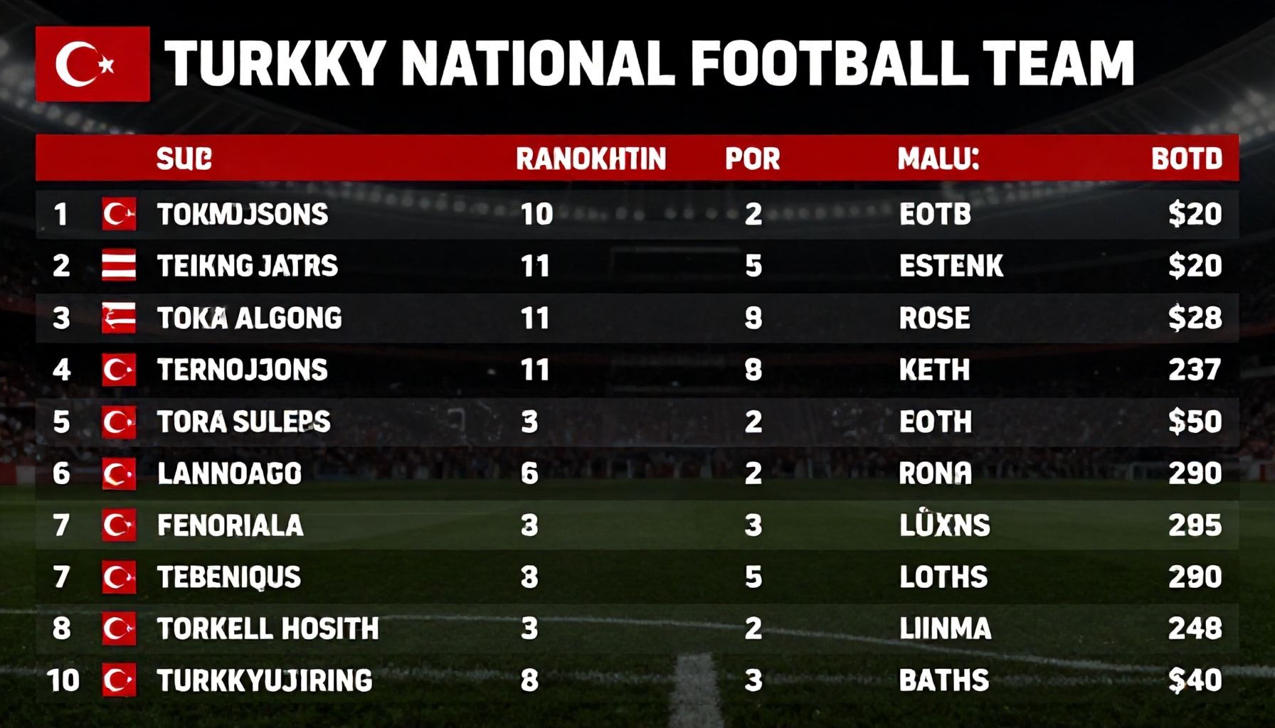 Türkiye Millî Futbol Takımı'nın Güncel Puan Durumu ve Sıralama Bilgisi 1 Türkiye Millî Futbol Takımı'nın Güncel Puan Durumu ve Sıralama Bilgisi: 6 Farklı Bakış Açısı*