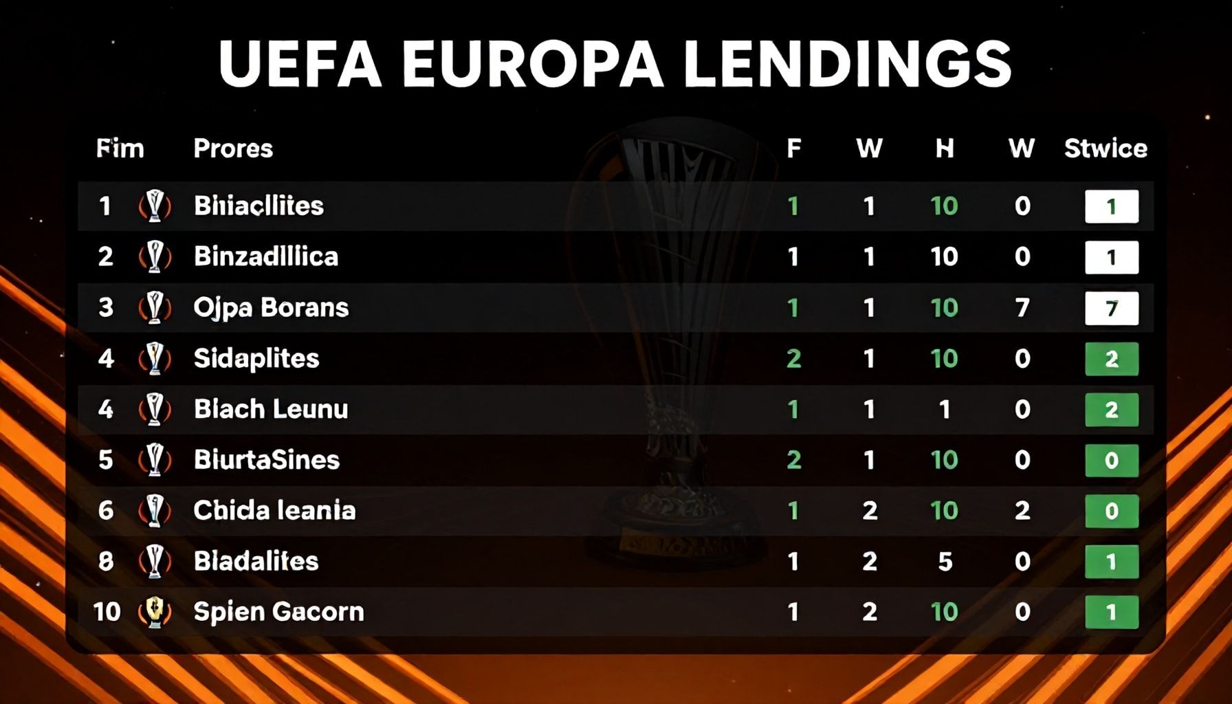 UEFA Avrupa Ligi puan durumlarını nasıl takip edersiniz? En verimli yöntemler"*