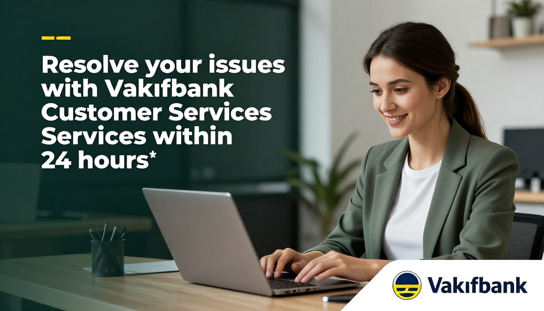 Vakıfbank Müşteri Hizmetleri ile Sorunlarınızı 24 Saatte Çözün*