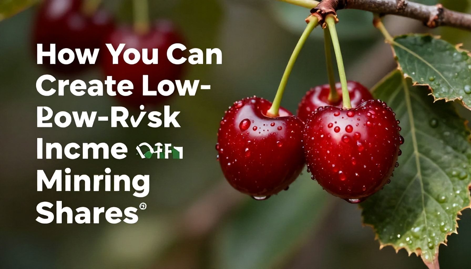 Vişne Madencilik Hissesiyle Nasıl Düşük Riskli Gelir Oluşturabilirsiniz?*