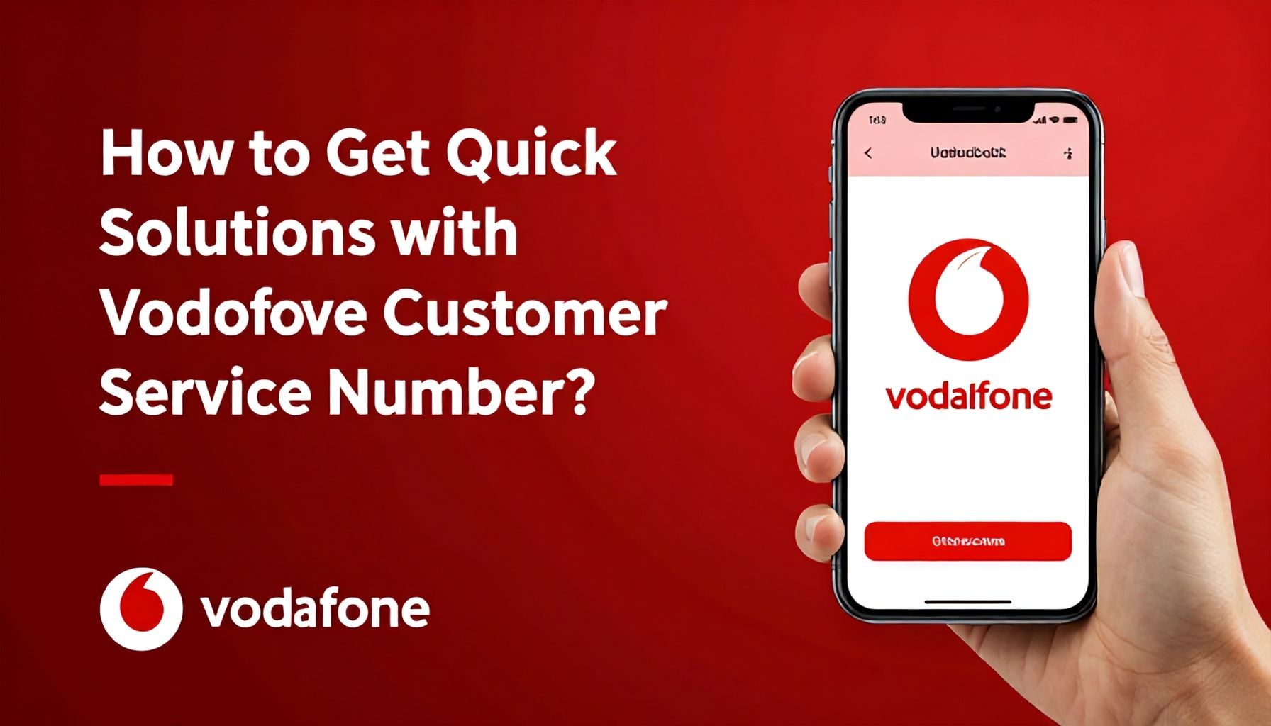 Vodafone Müşteri Hizmetleri Numarası ile Hızlı Çözümler Nasıl Alınır?
