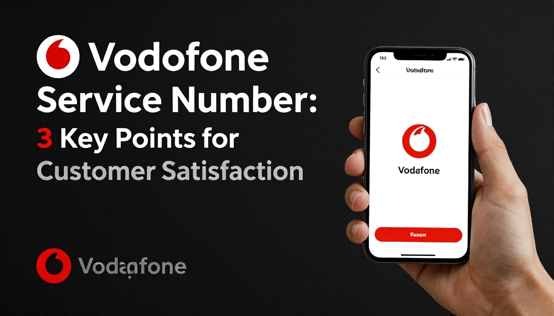 Vodafone Müşteri Hizmetleri Numarası: Müşteri Memnuniyeti İçin 3 Ana Nokta