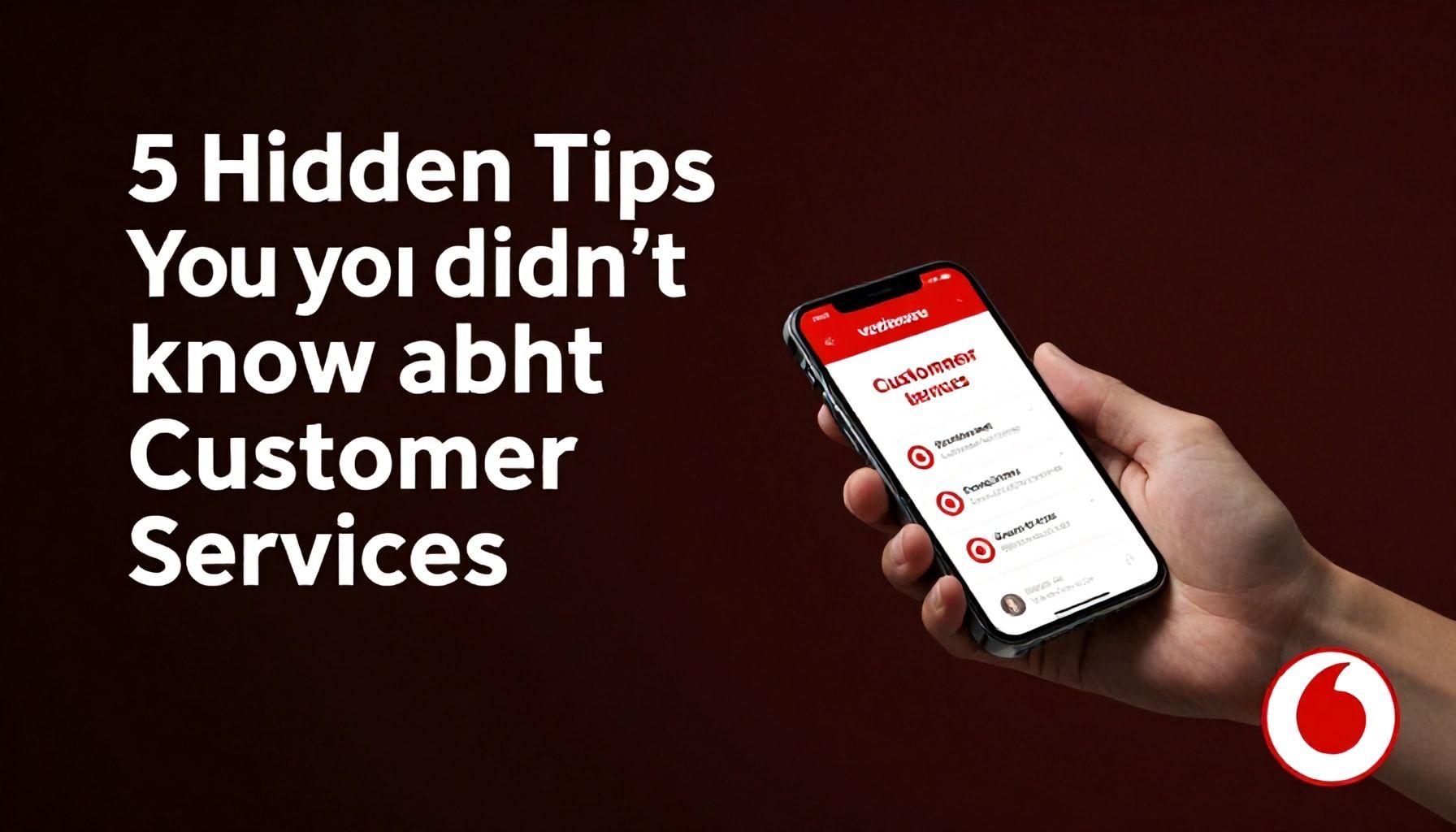 Vodafone Müşteri Hizmetlerinde 5 Bilmediğiniz Gizli İpucu*