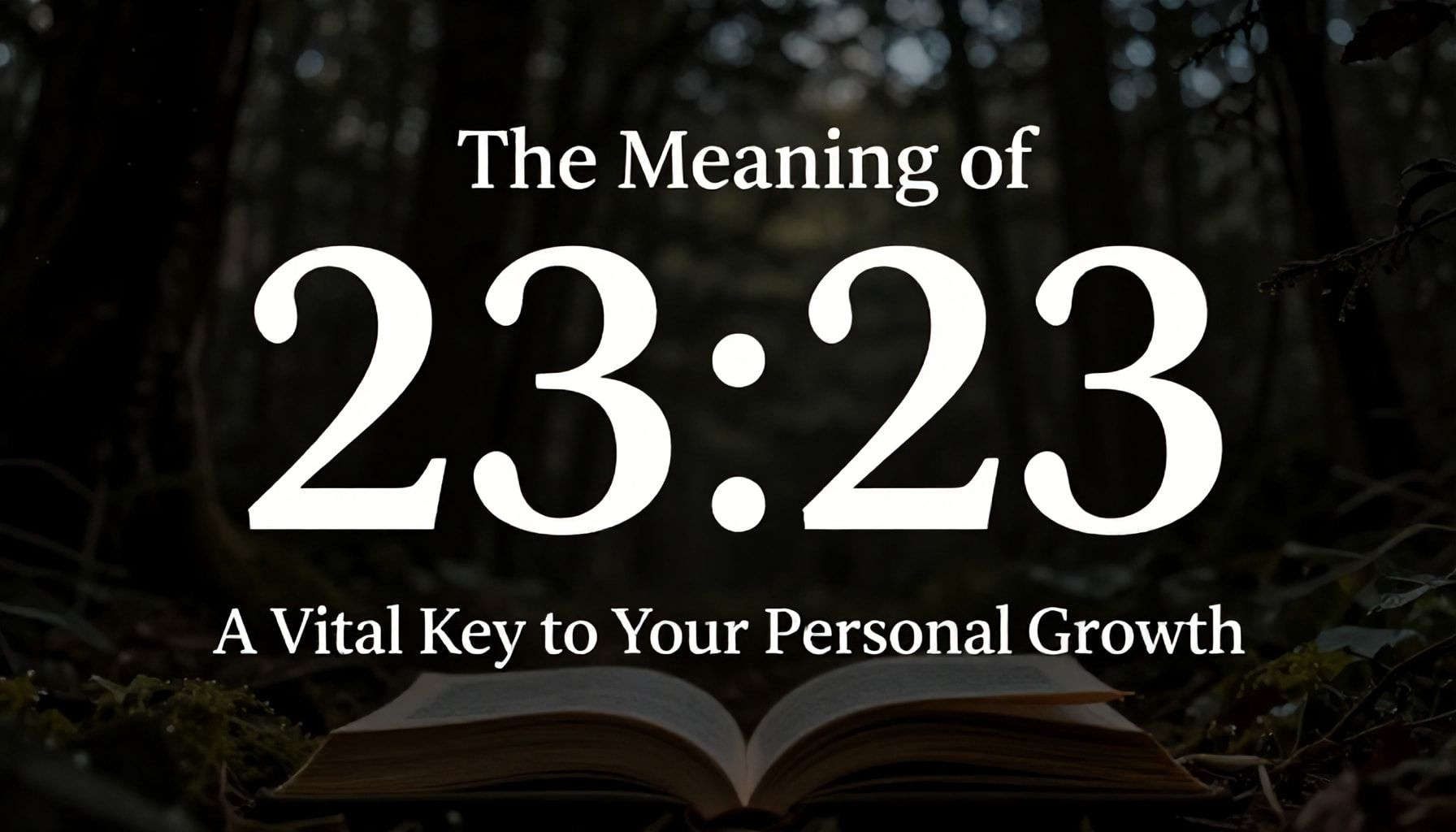 Why 23.23 Saat Anlamı Kişisel Büyümeniz için Hayati Bir Anahtar?*