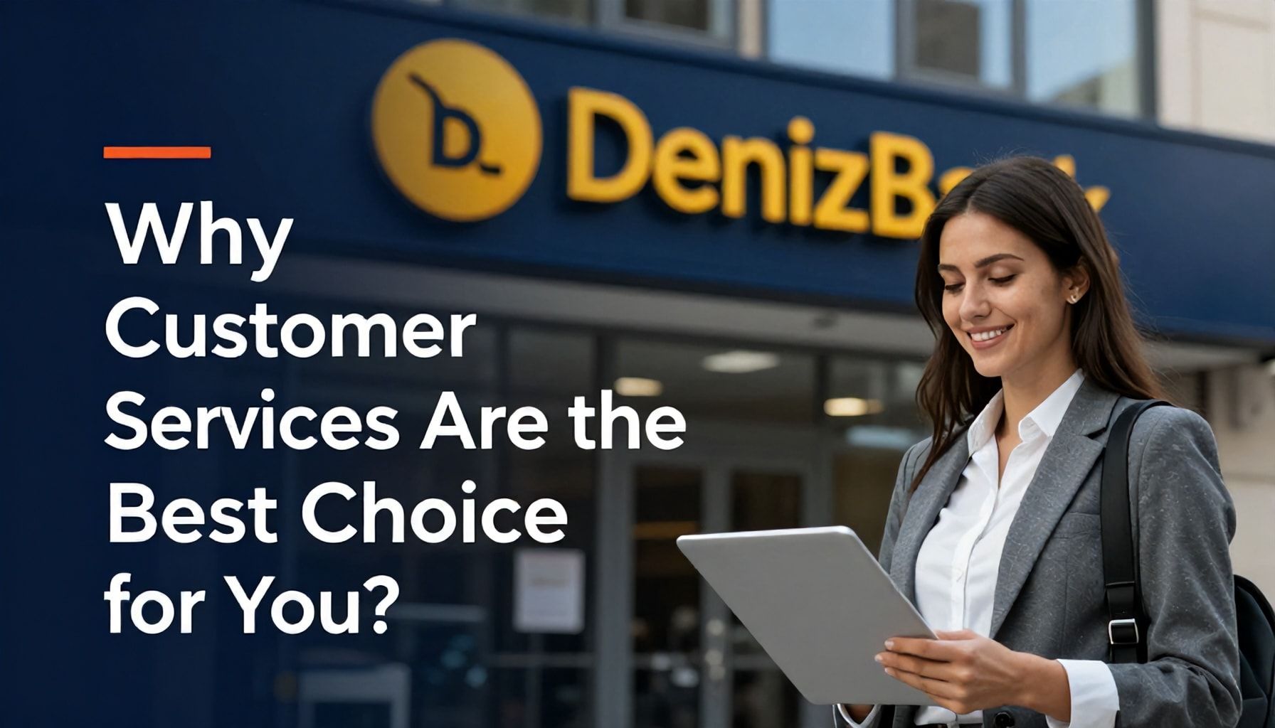 Why DenizBank Müşteri Hizmetleri Sizin İçin En İyi Seçim?*