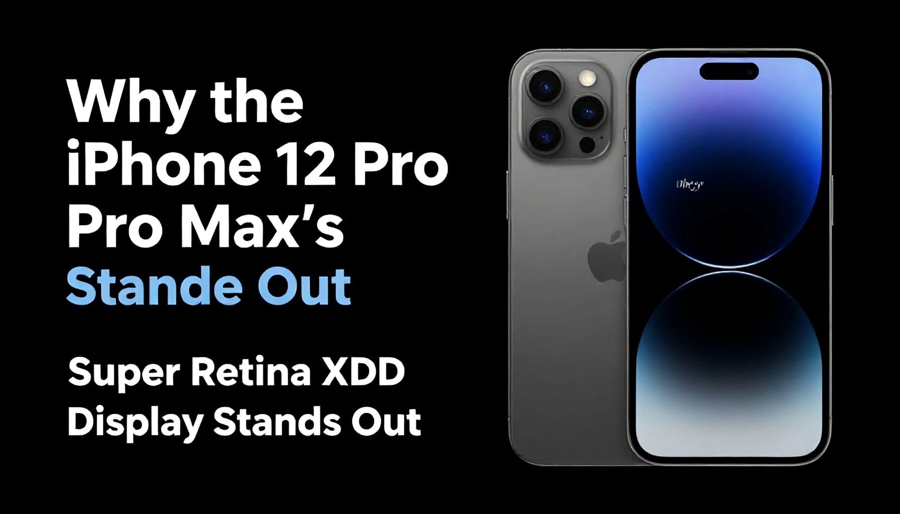 Why the iPhone 12 Pro Max’s Super Retina XDR Display Stands Out*