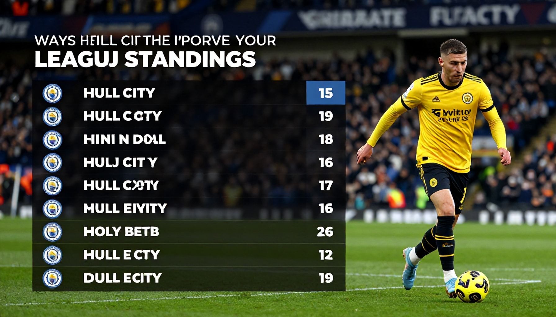 X Ways Hull City Can Improve Their Puan Durumu in the Next Season*